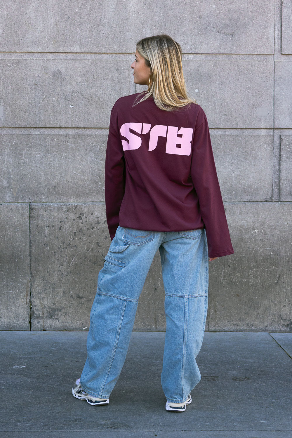 STB Shift Longsleeve Burgundy