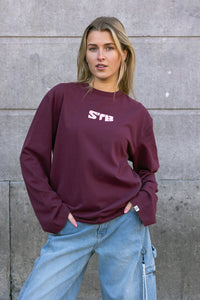 STB Shift Longsleeve Burgundy