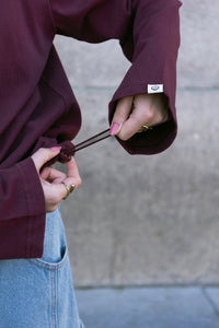 STB Shift Longsleeve Burgundy