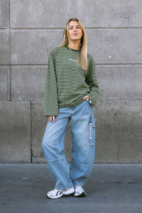 Classic Striped Longsleeve Green