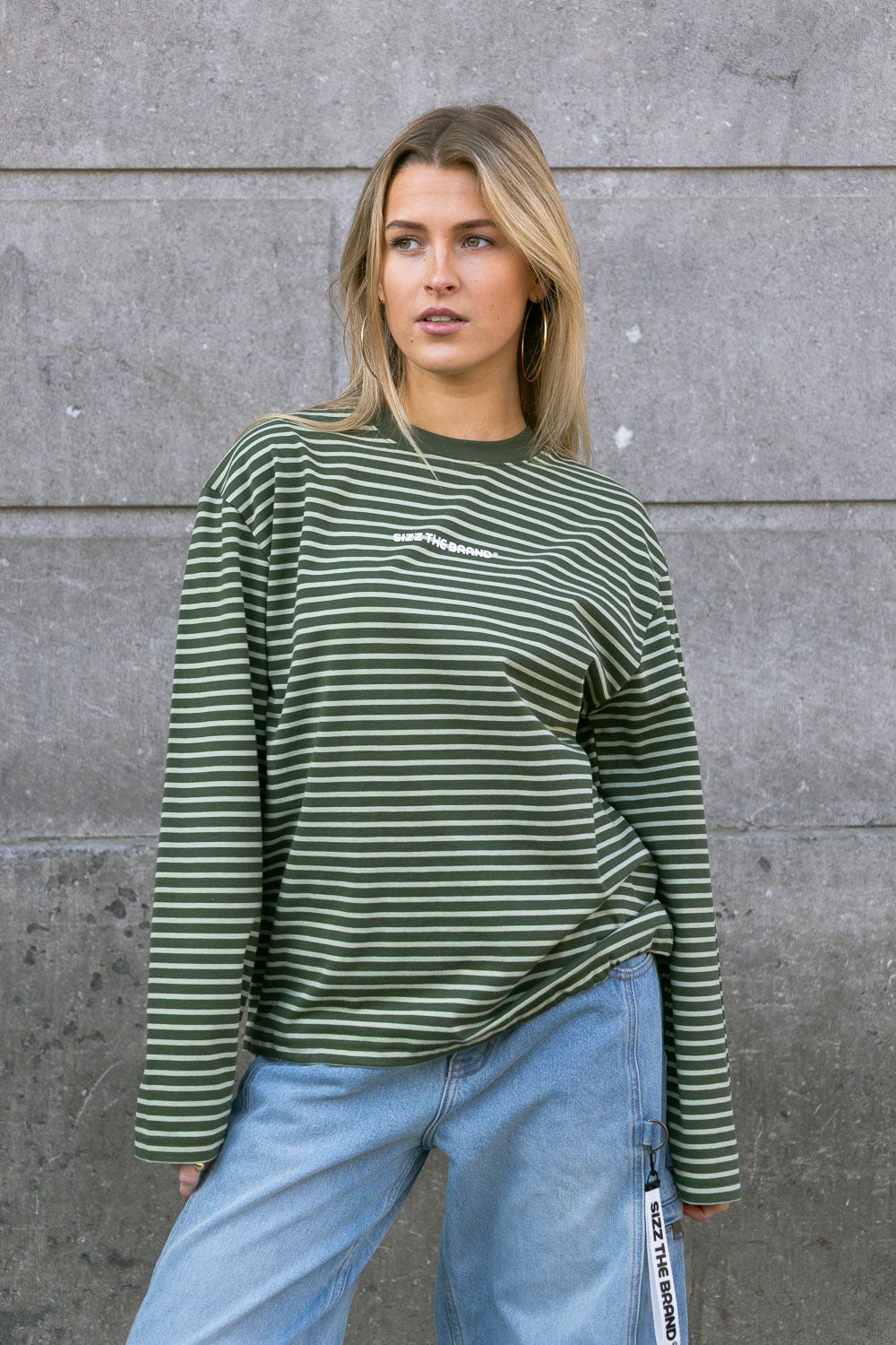 Classic Striped Longsleeve Green