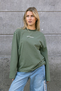 Classic Striped Longsleeve Green