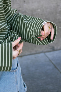 Classic Striped Longsleeve Green