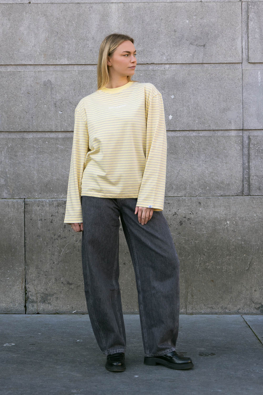 Classic Striped Longsleeve Yellow