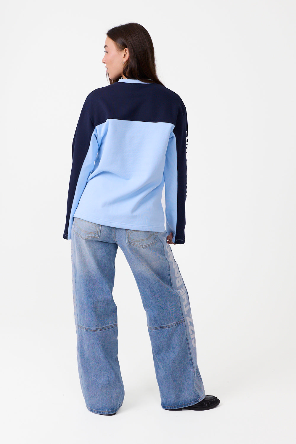 Iconic Langarmshirt Navy