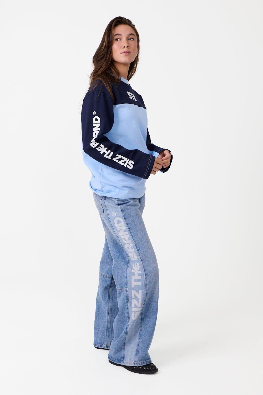 Iconic Langarmshirt Navy