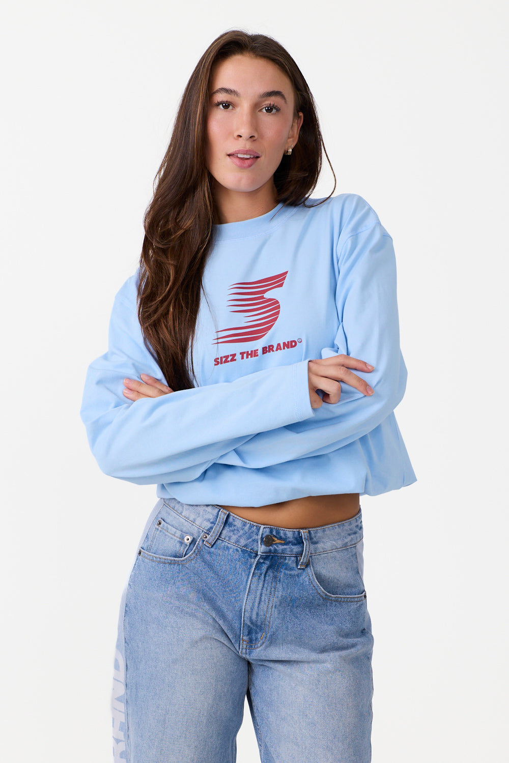 Sporty Longsleeve Sky blue