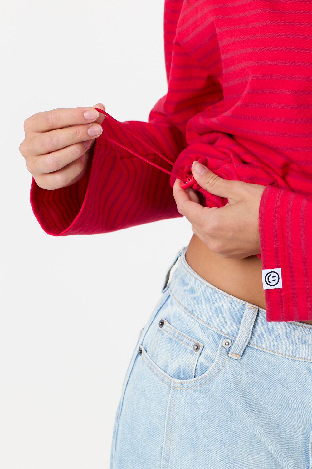 Classic Striped Longsleeve Red