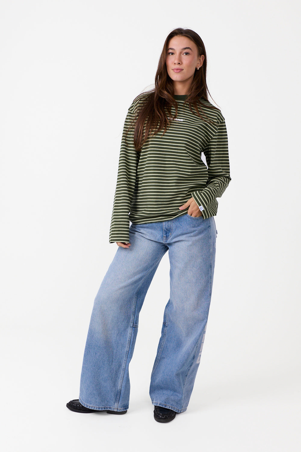 Classic Striped Longsleeve Green
