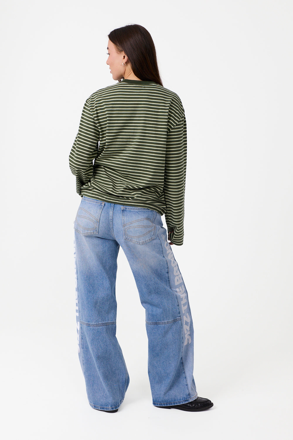 Classic Striped Longsleeve Green