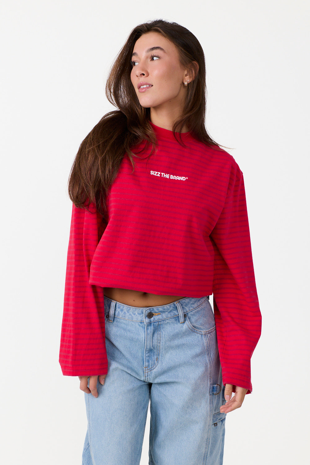 Classic Striped Longsleeve Red