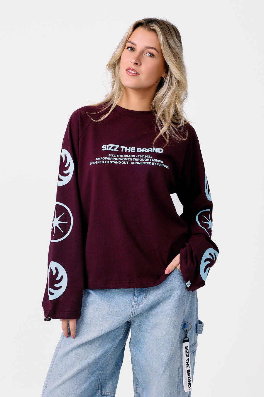 Pace Longsleeve Burgundy