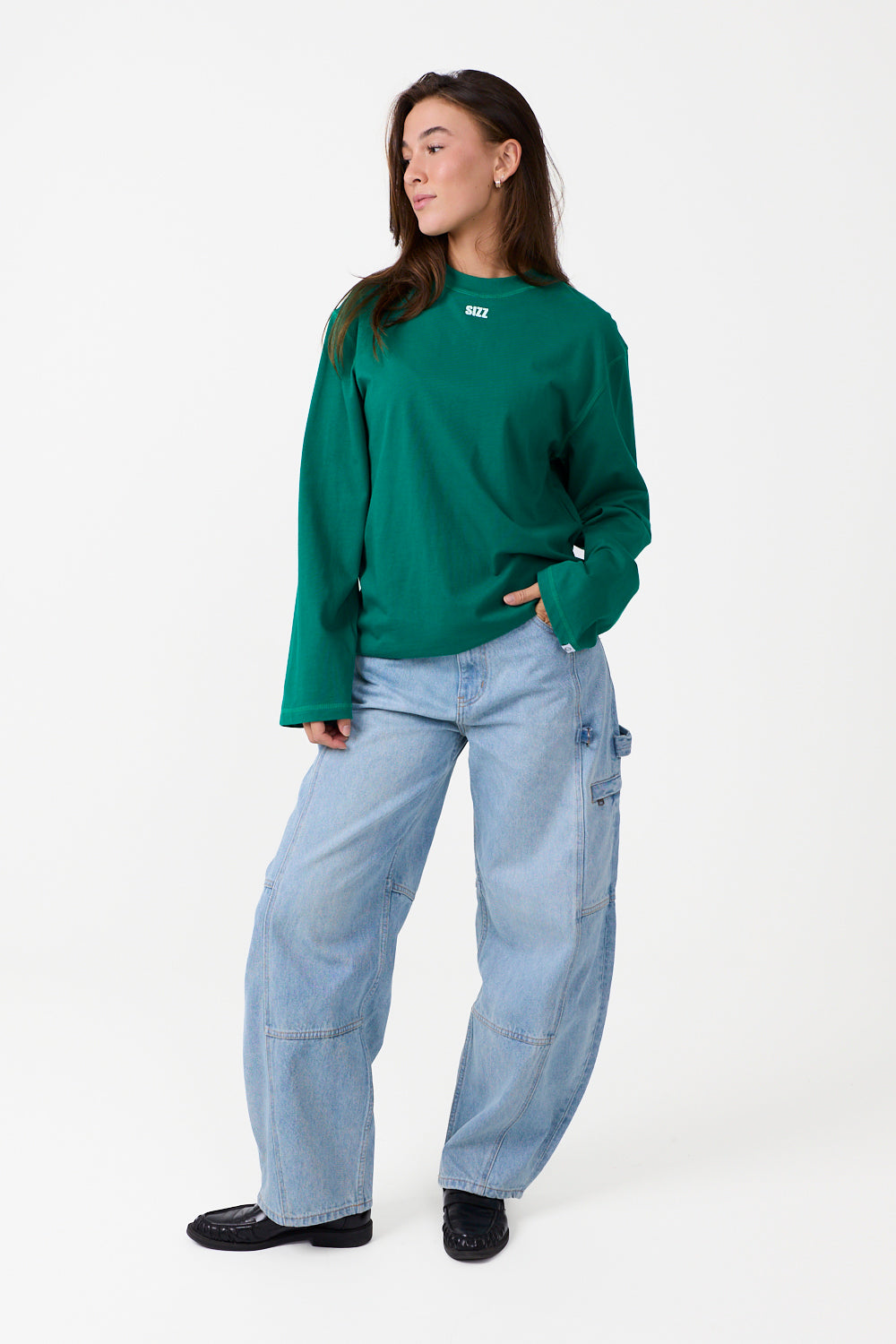 Polka Dot Longsleeve Green