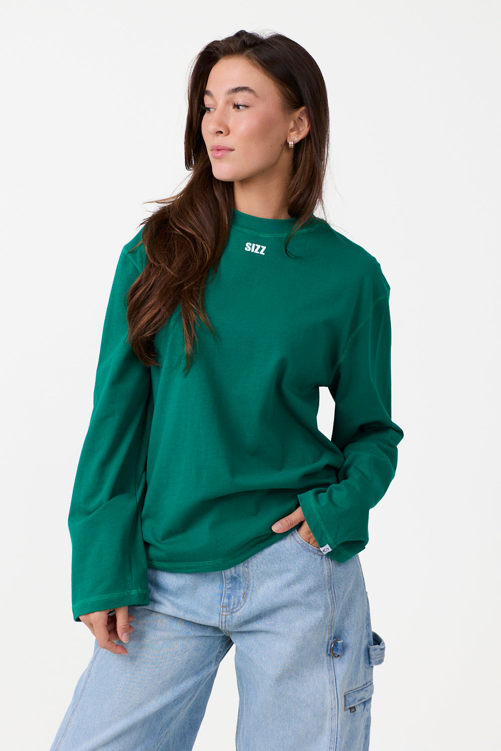 Polka Dot Longsleeve Green