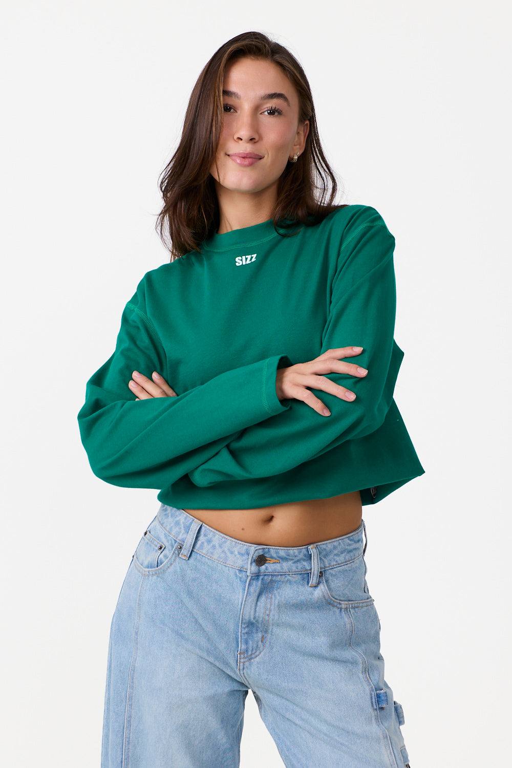 Polka Dot Longsleeve Green