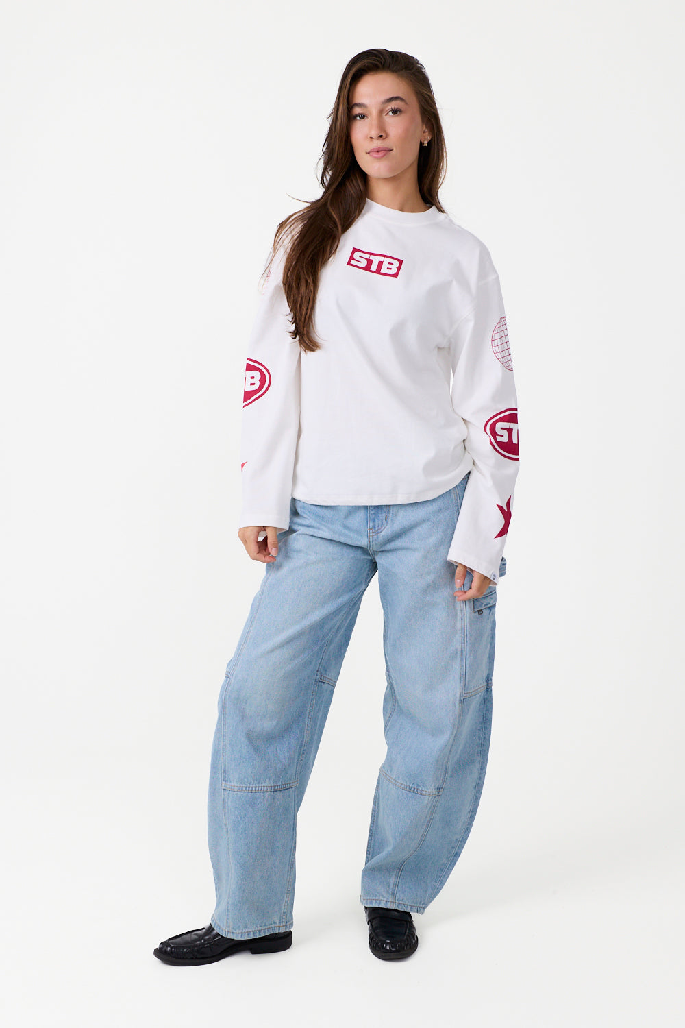 STB Signal Longsleeve White