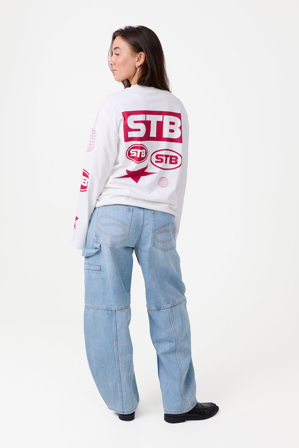 STB Signal Longsleeve White