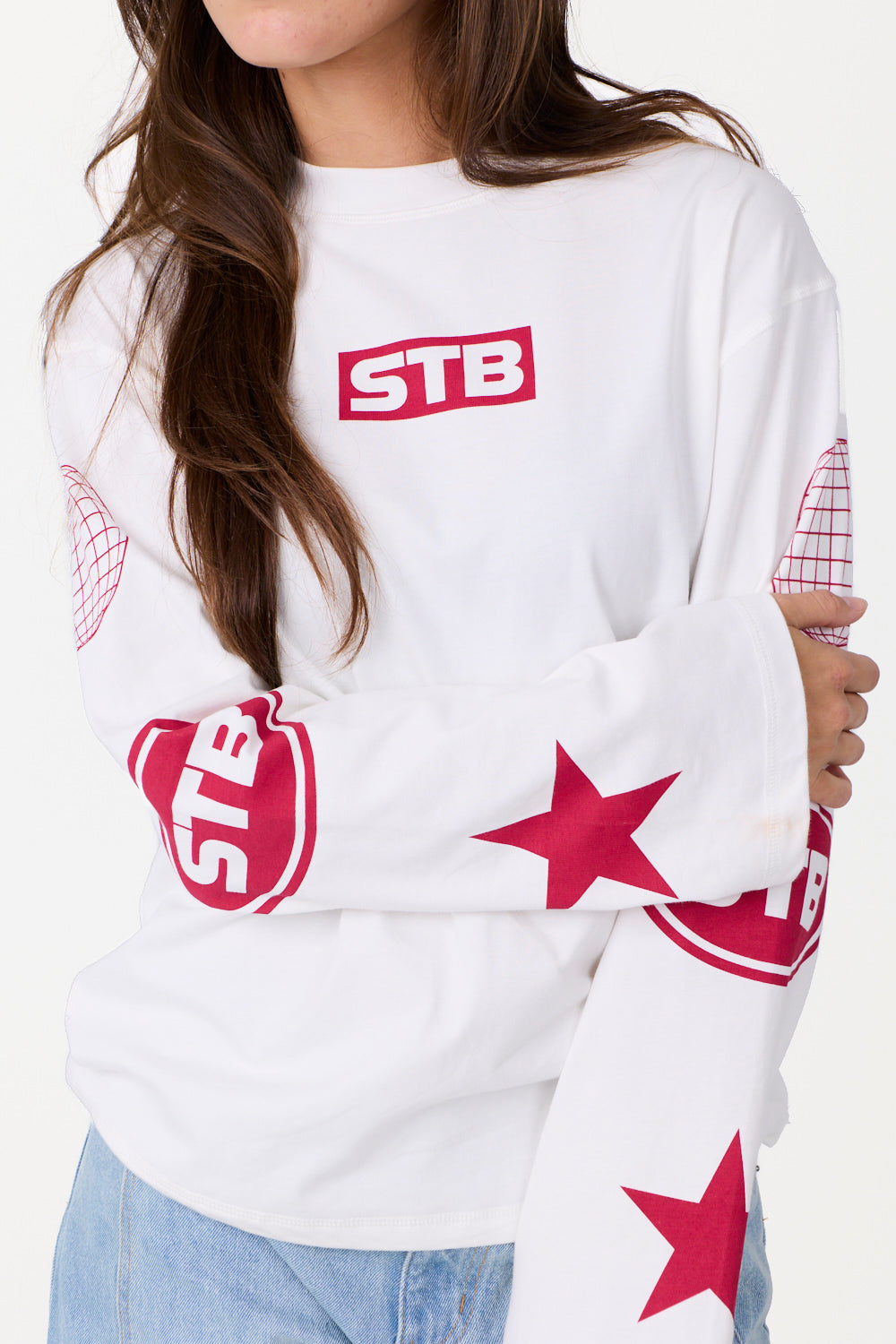 STB Signal Longsleeve White