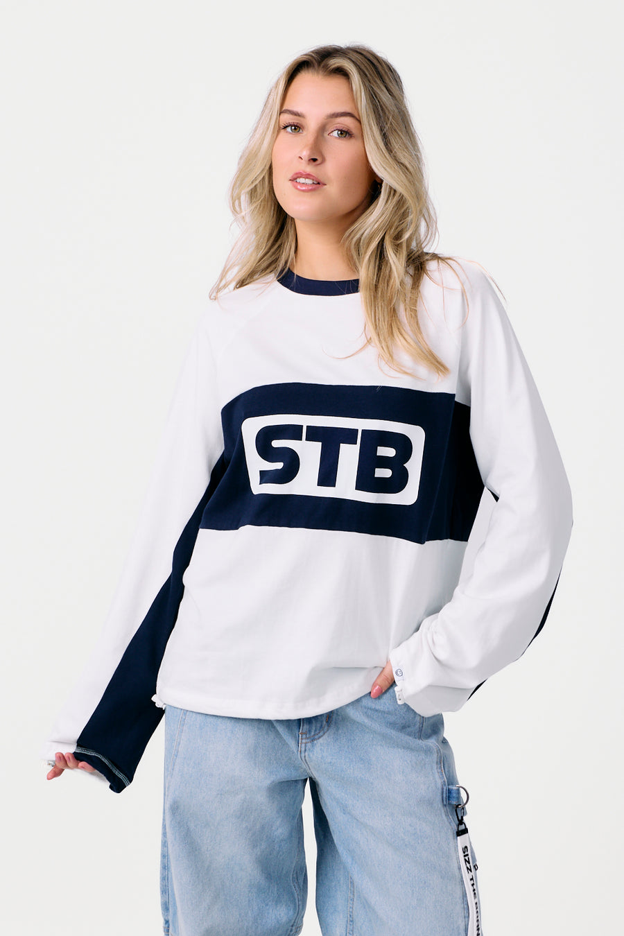 Line Longsleeve Navy