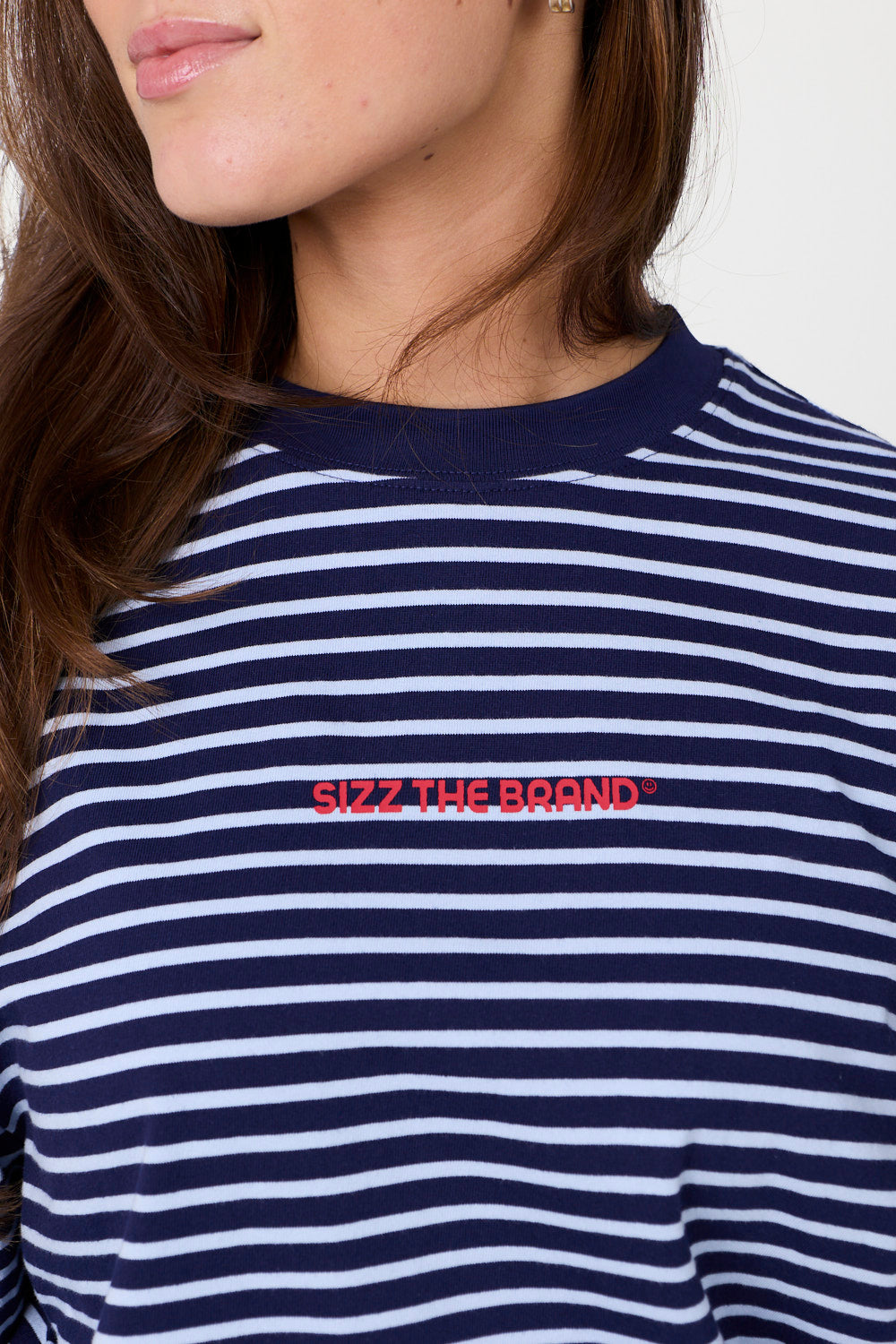 Classic Gestreepte Longsleeve Navy