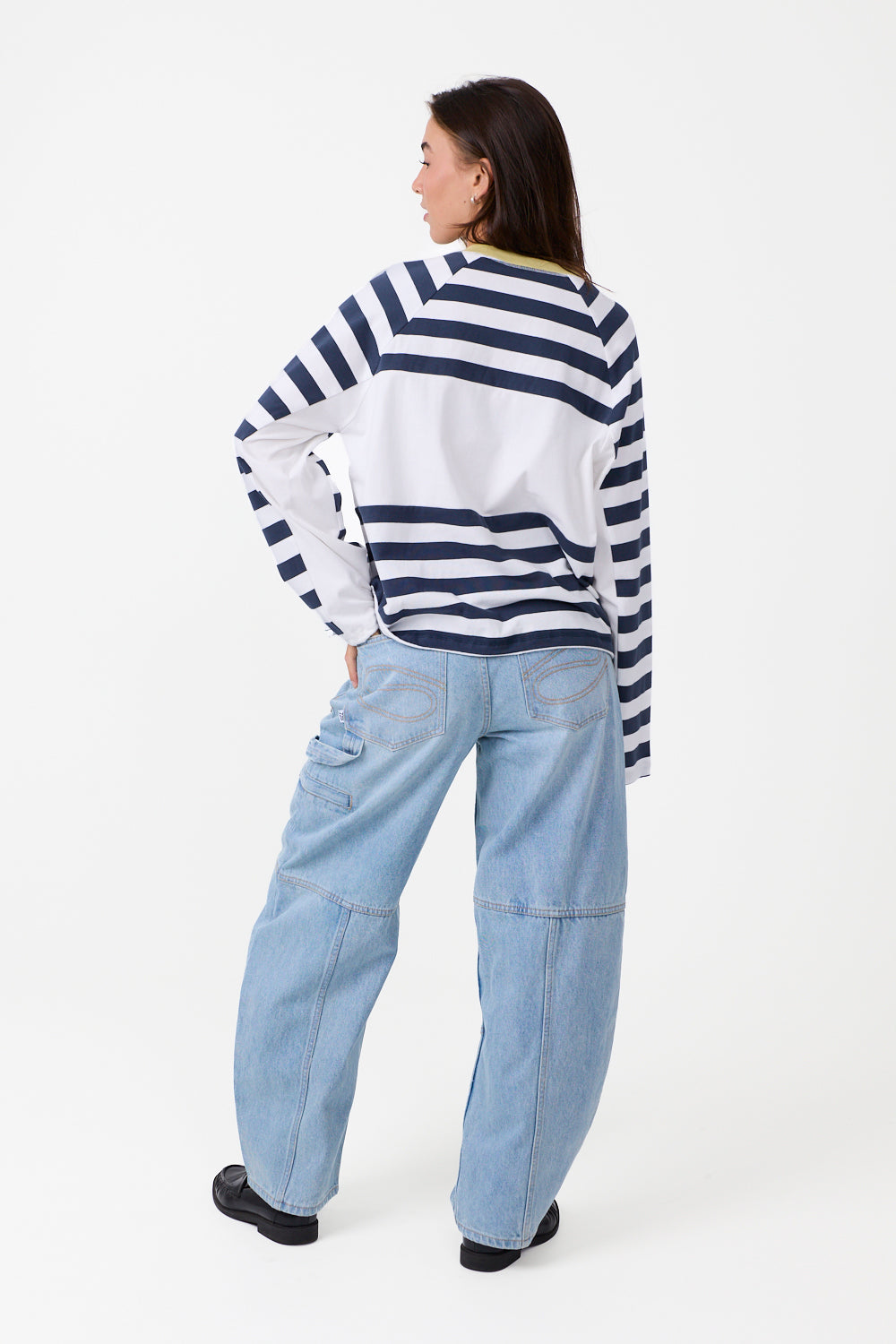 Grid Longsleeve Navy