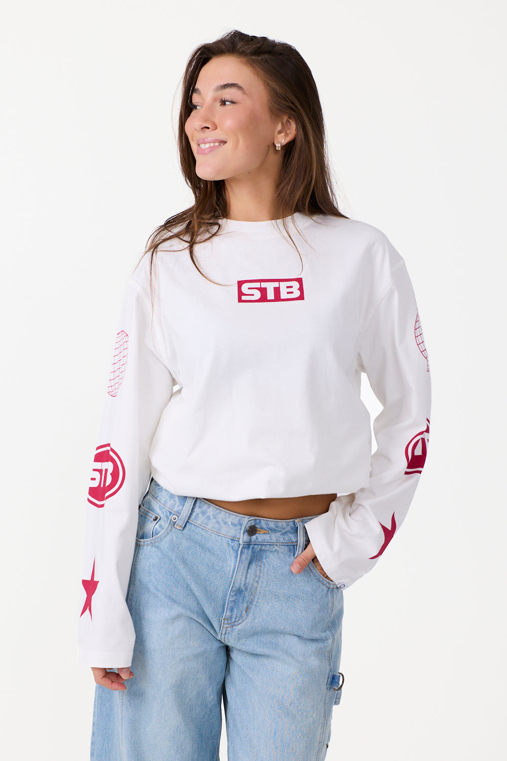 STB Signal Longsleeve White