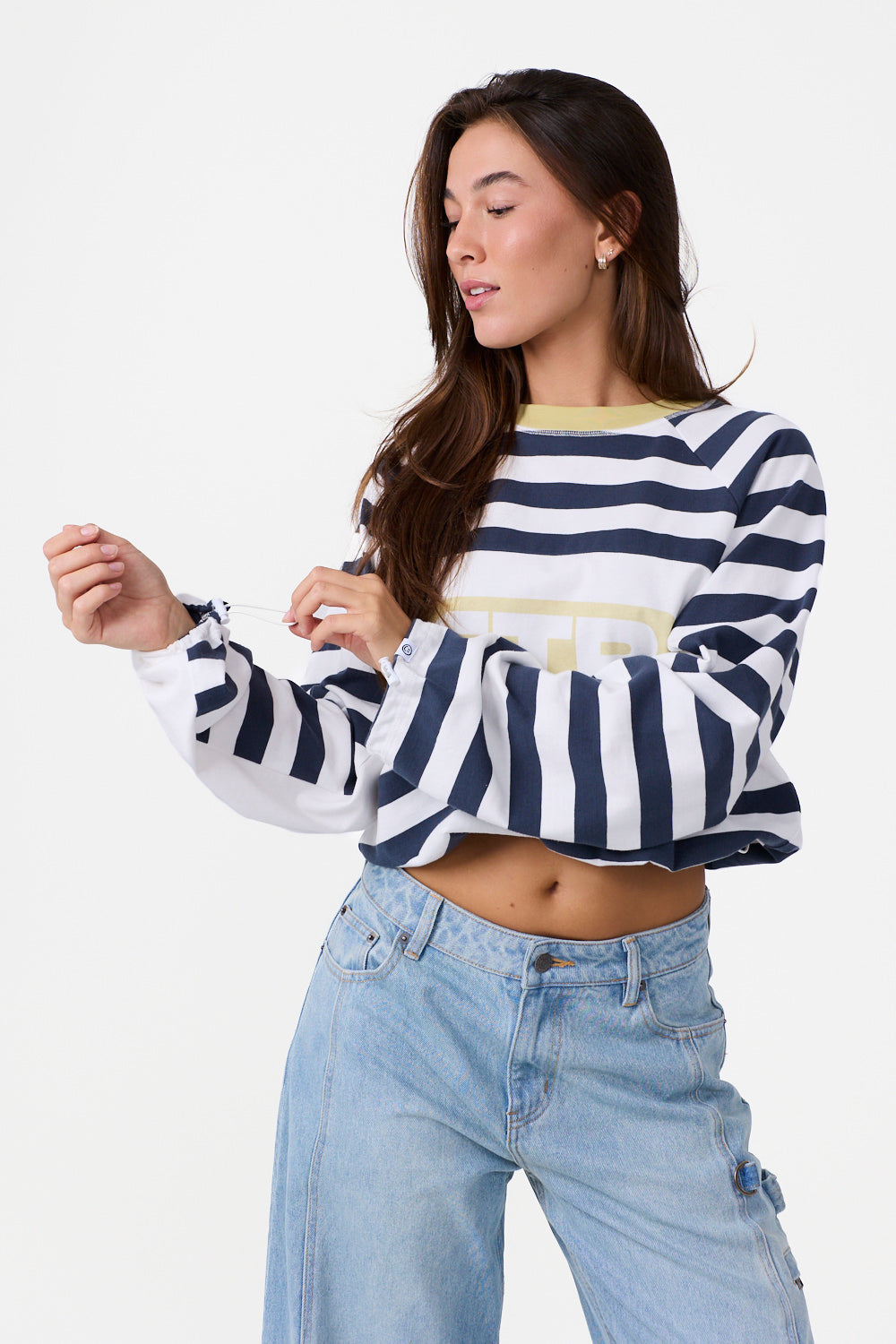 Grid Longsleeve Navy