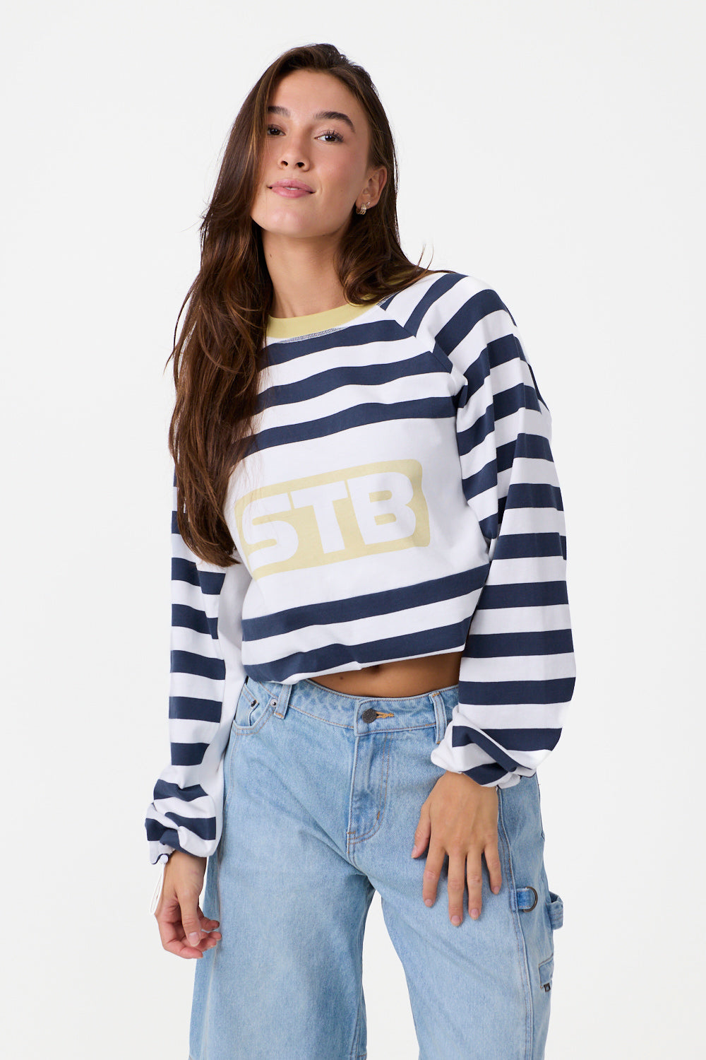 Grid Longsleeve Navy