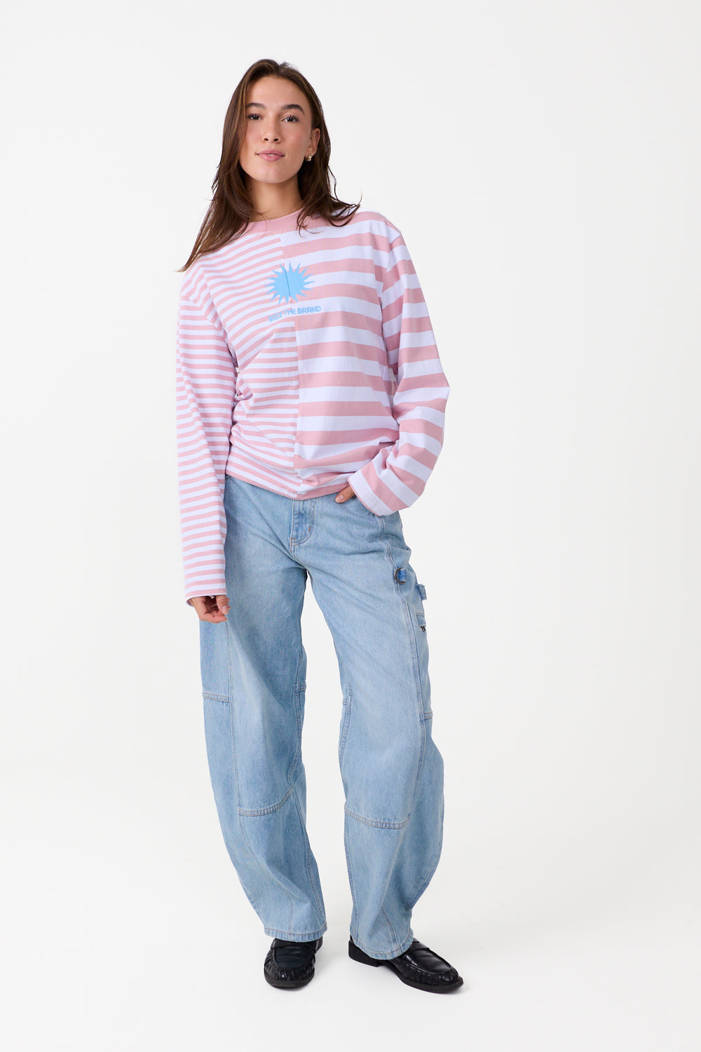 Sol Longsleeve Strepen Roze
