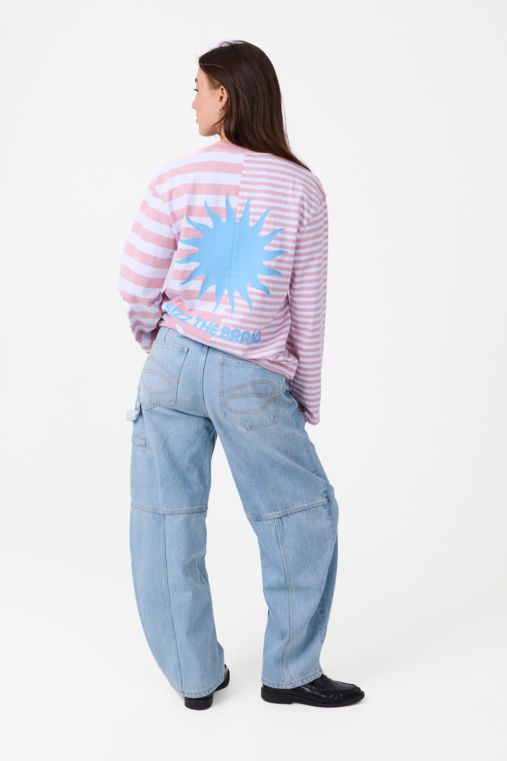 Sol Longsleeve Strepen Roze