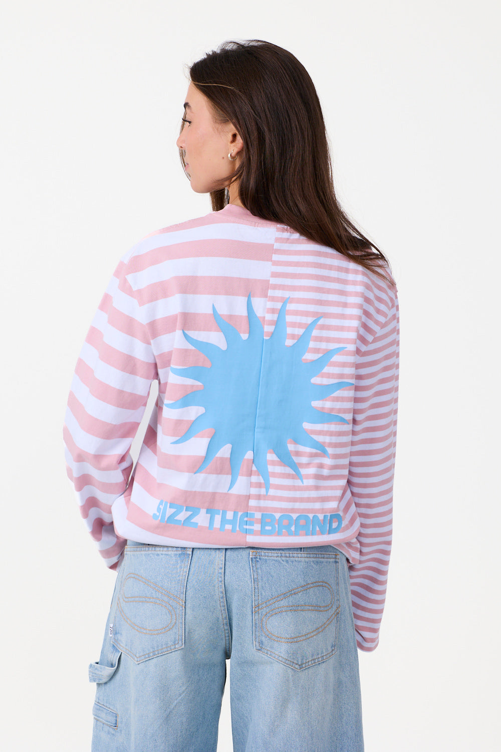 Sol Longsleeve Strepen Roze