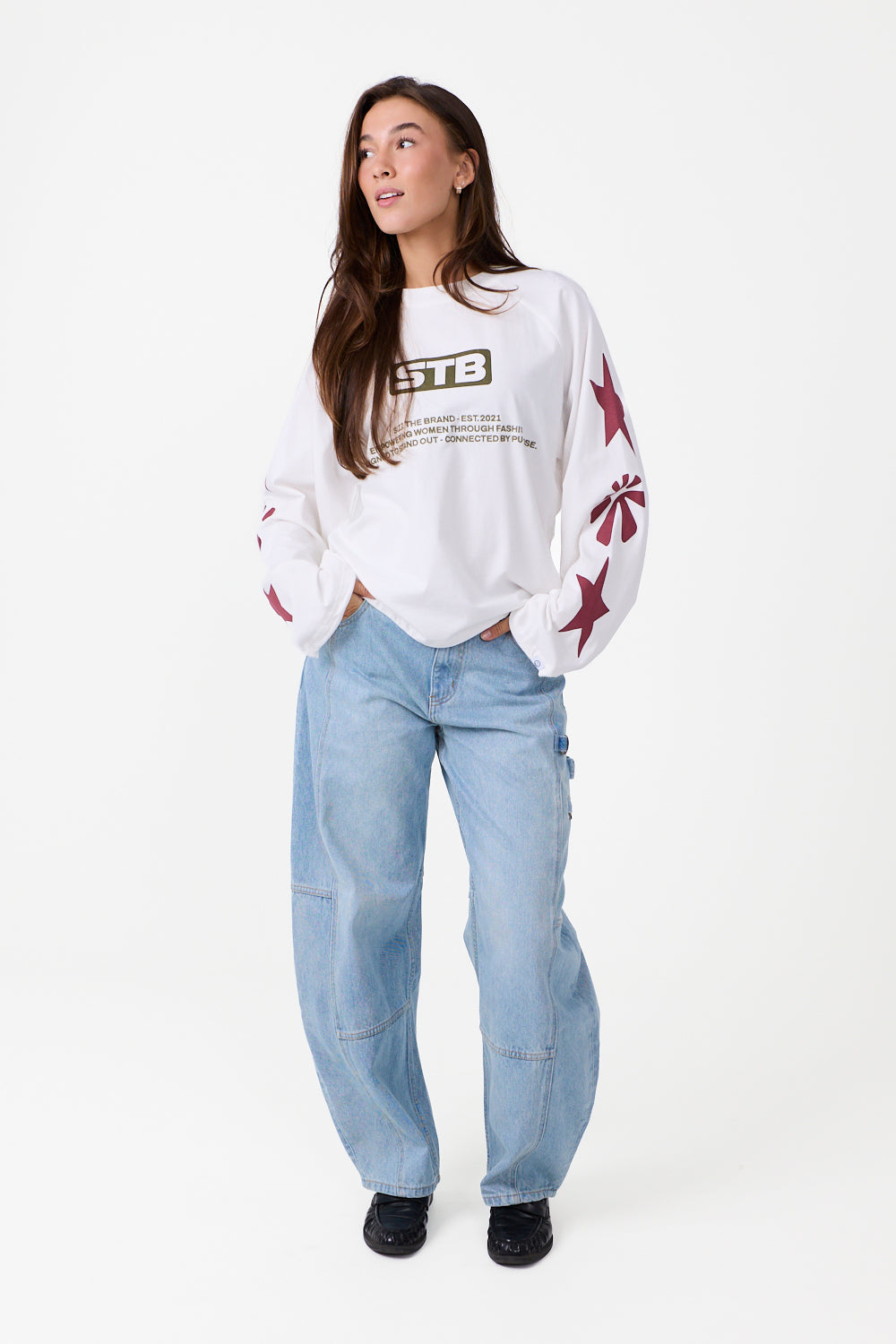 Align Longsleeve Weiß