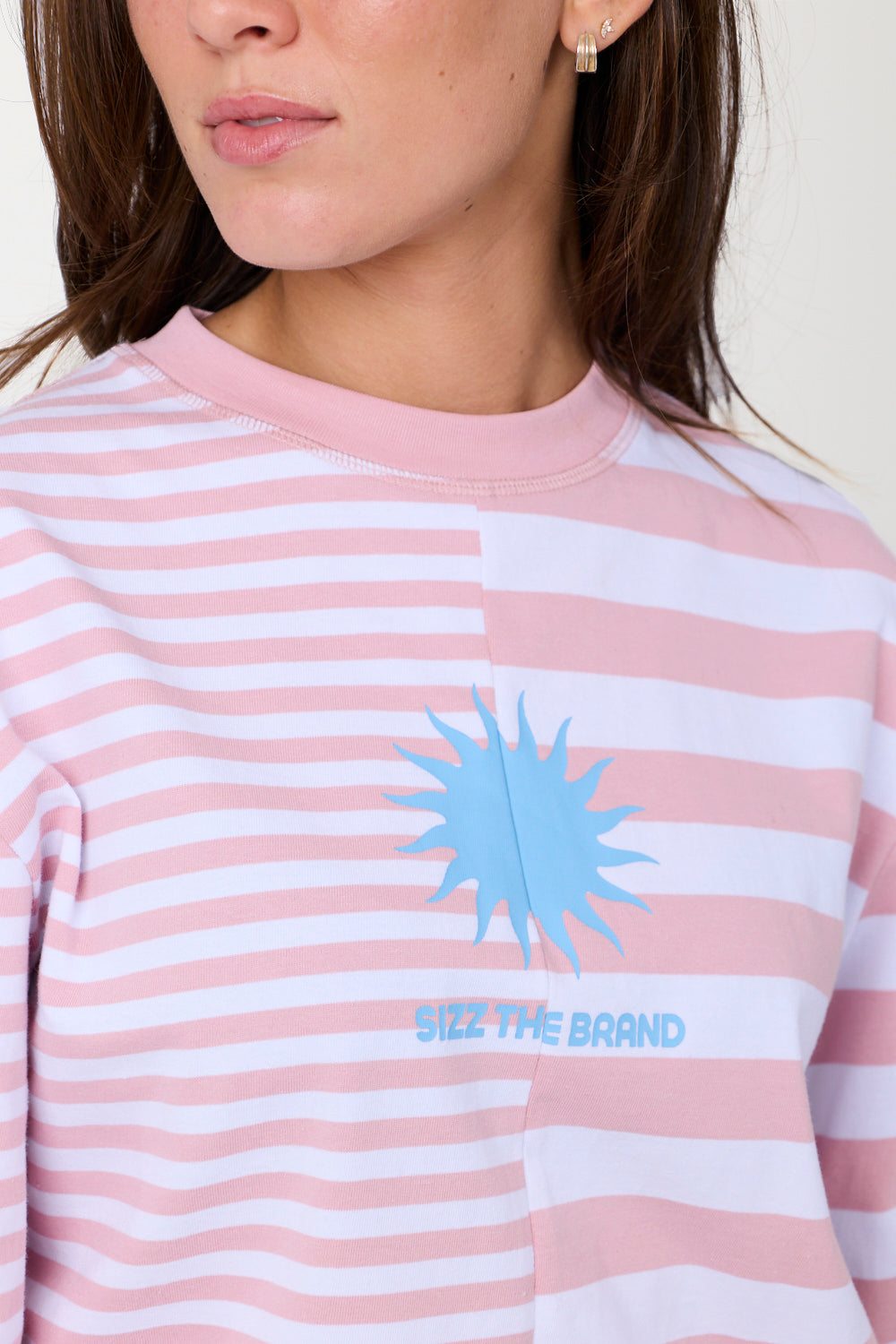 Sol Longsleeve Strepen Roze