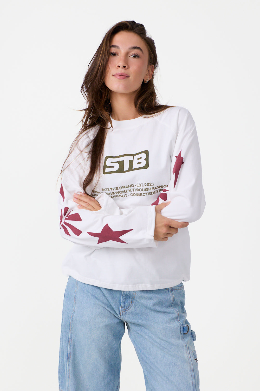Align Longsleeve Weiß
