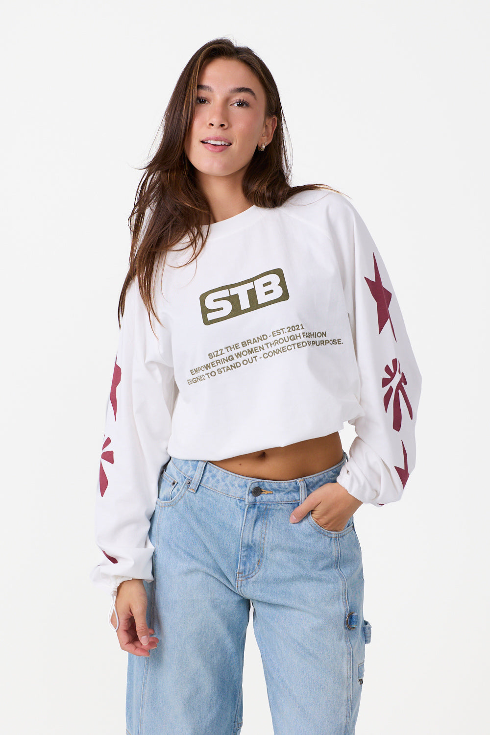 Align Longsleeve Weiß