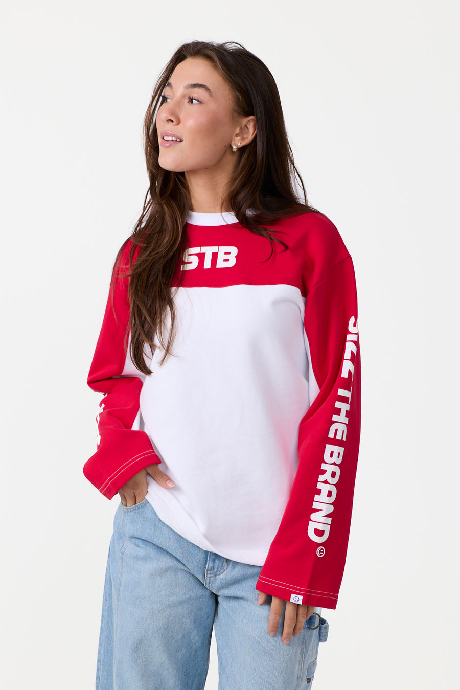 Iconic Longsleeve Rood