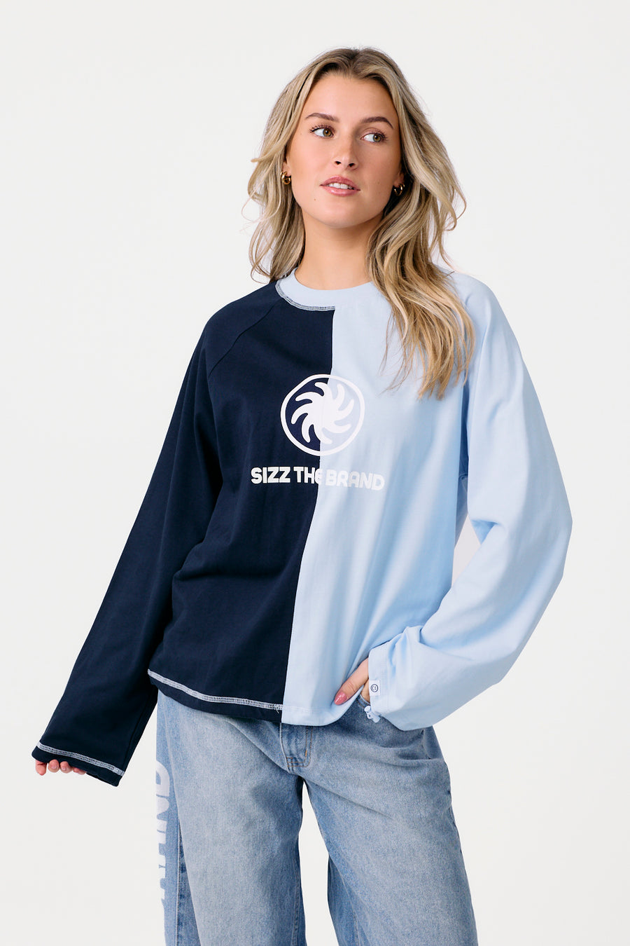 Part Longsleeve Blue