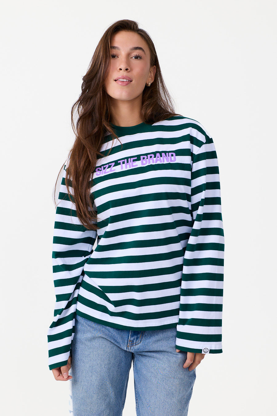 Gestreepte Longsleeve Groen