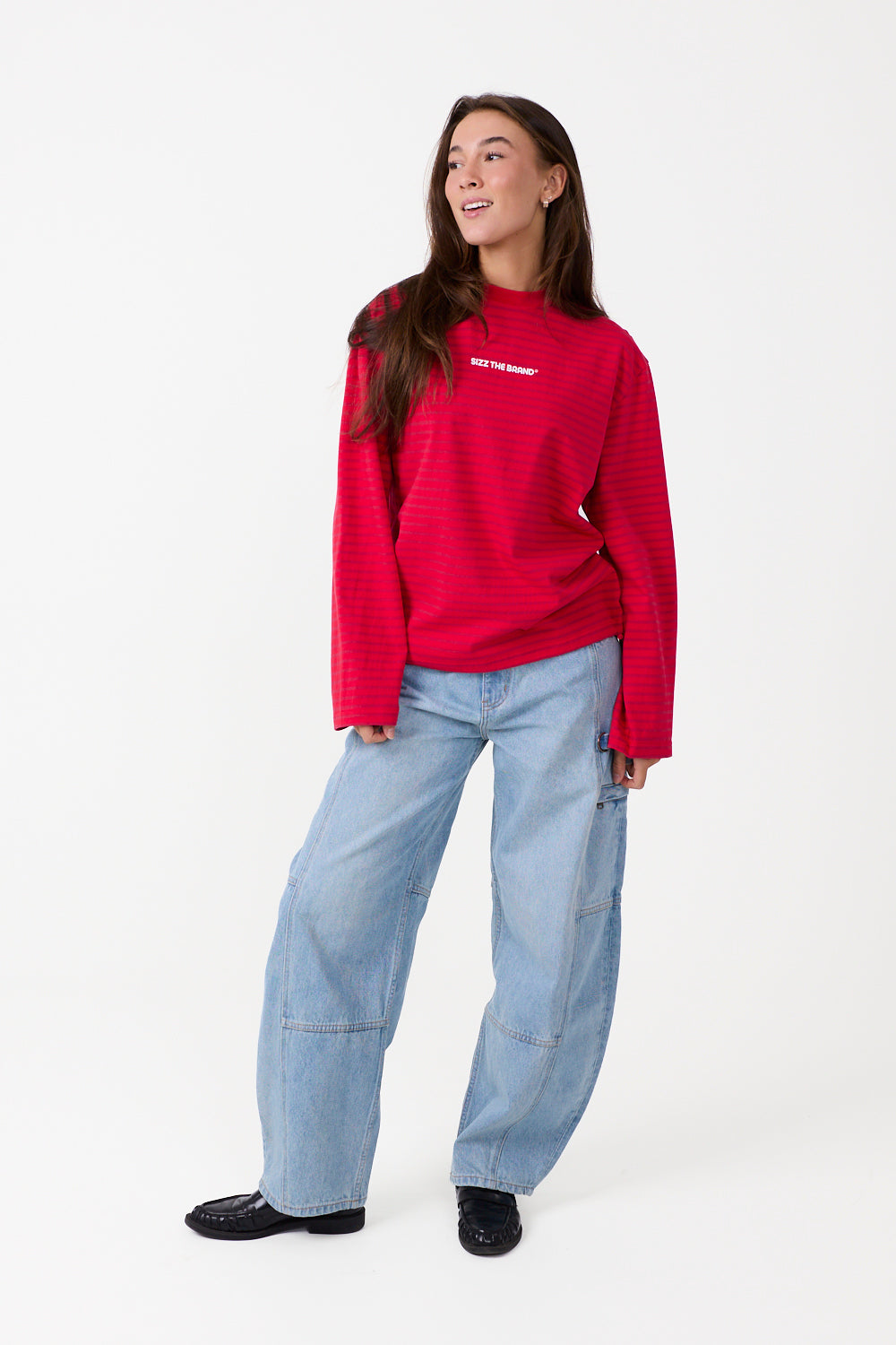 Classic Striped Longsleeve Red