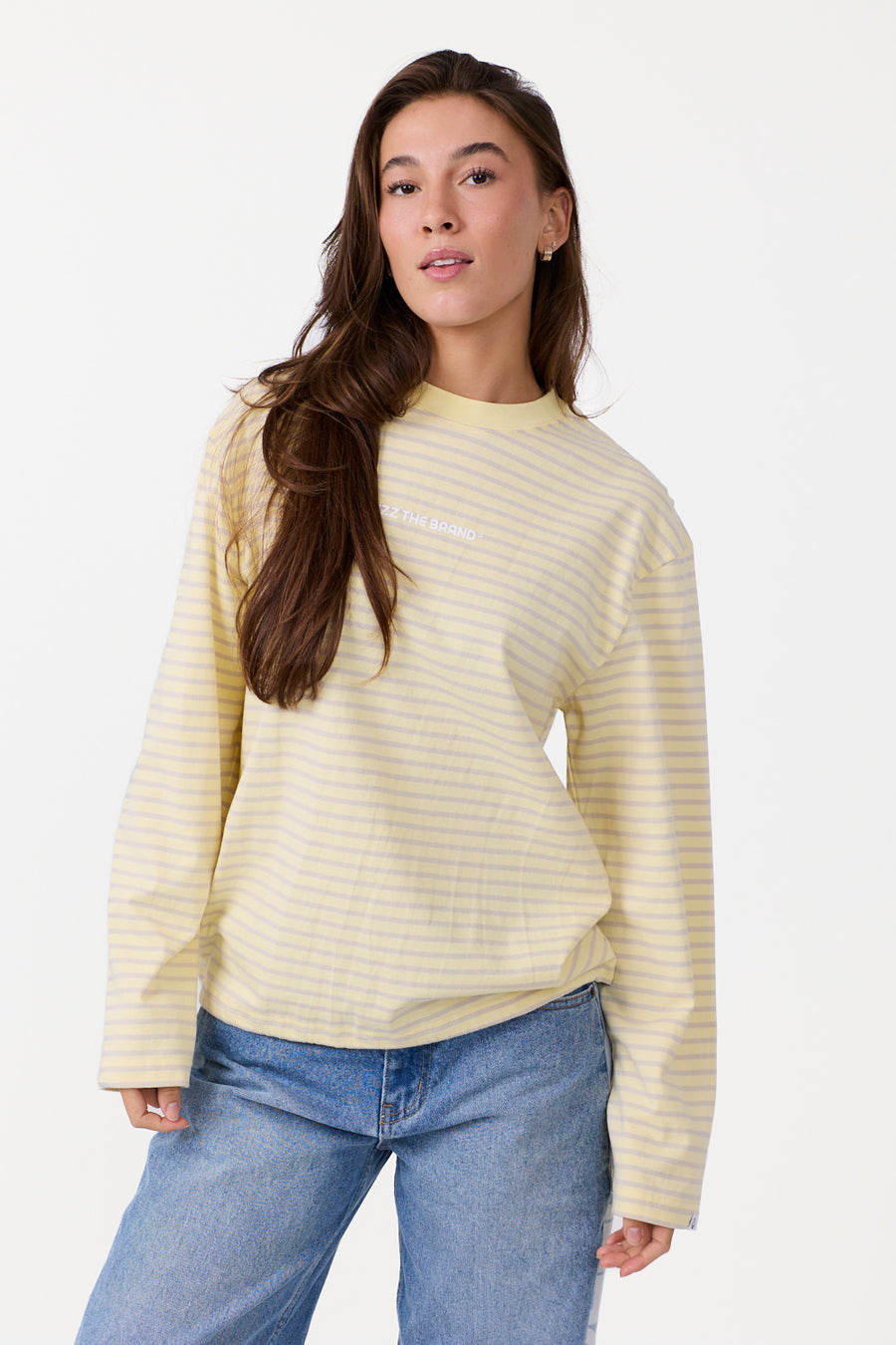Classic Gestreepte Longsleeve Geel