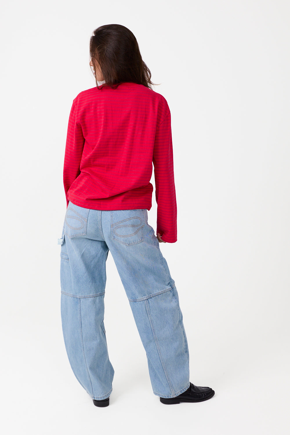Classic Striped Longsleeve Red