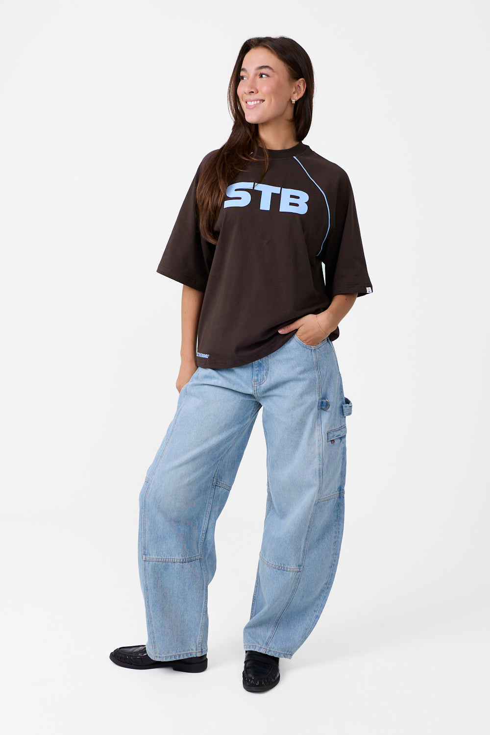 STB Crowd T-shirt Brun