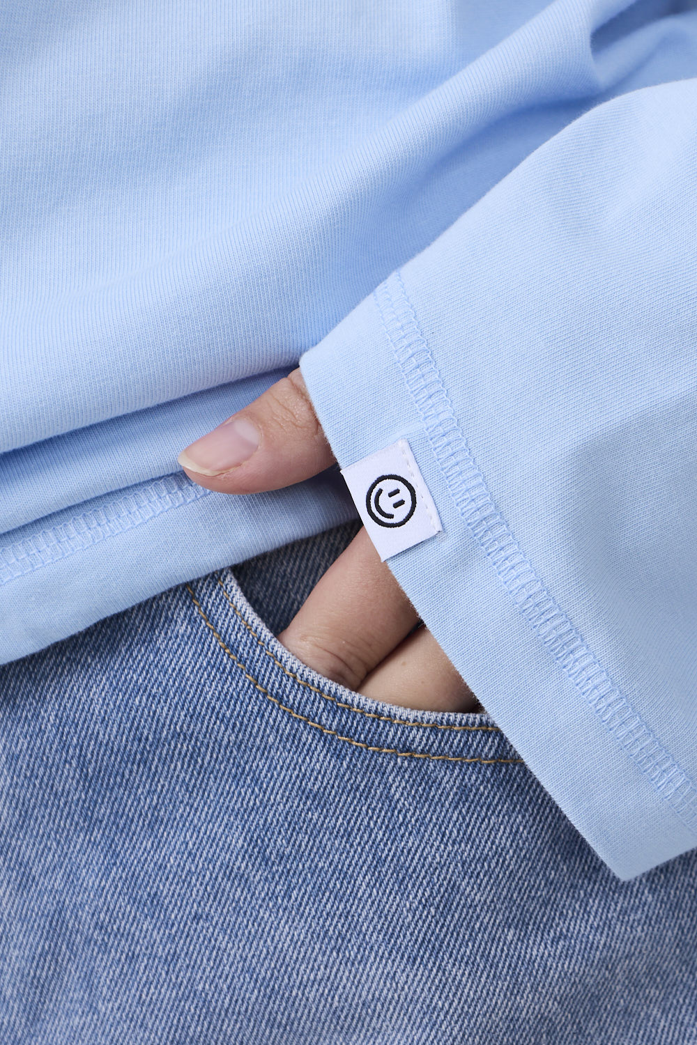 Sporty Longsleeve Sky blue
