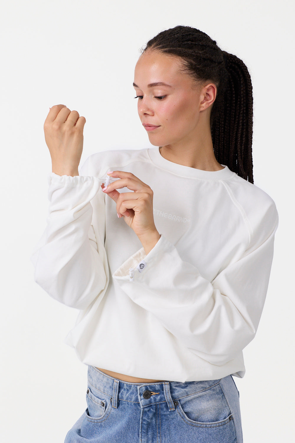 The Base Longsleeve White