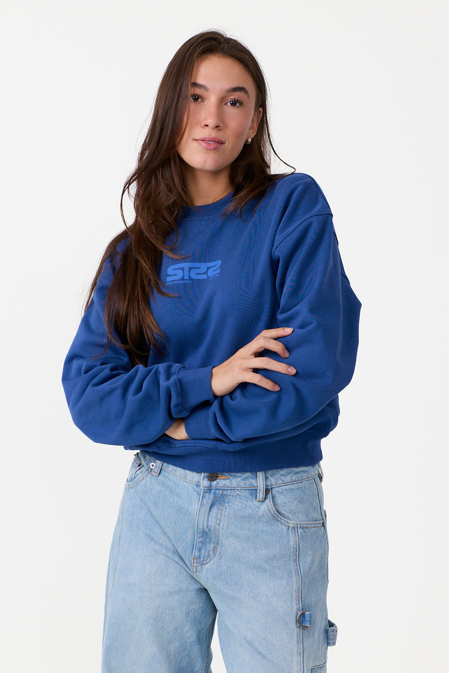 Essential Sweater Blauw