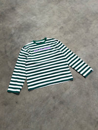 SIZZ THE BRAND Striped Longsleeve Green