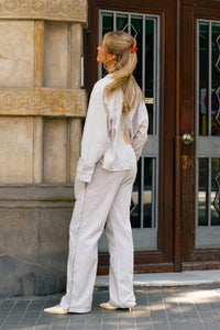 SIZZ Striped Trousers