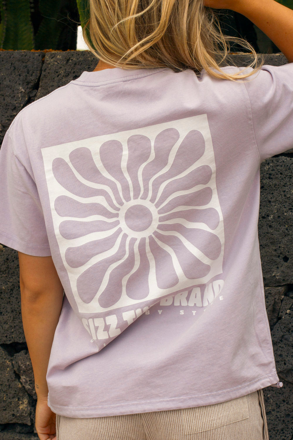 Sea Bloom T-shirt Lilac