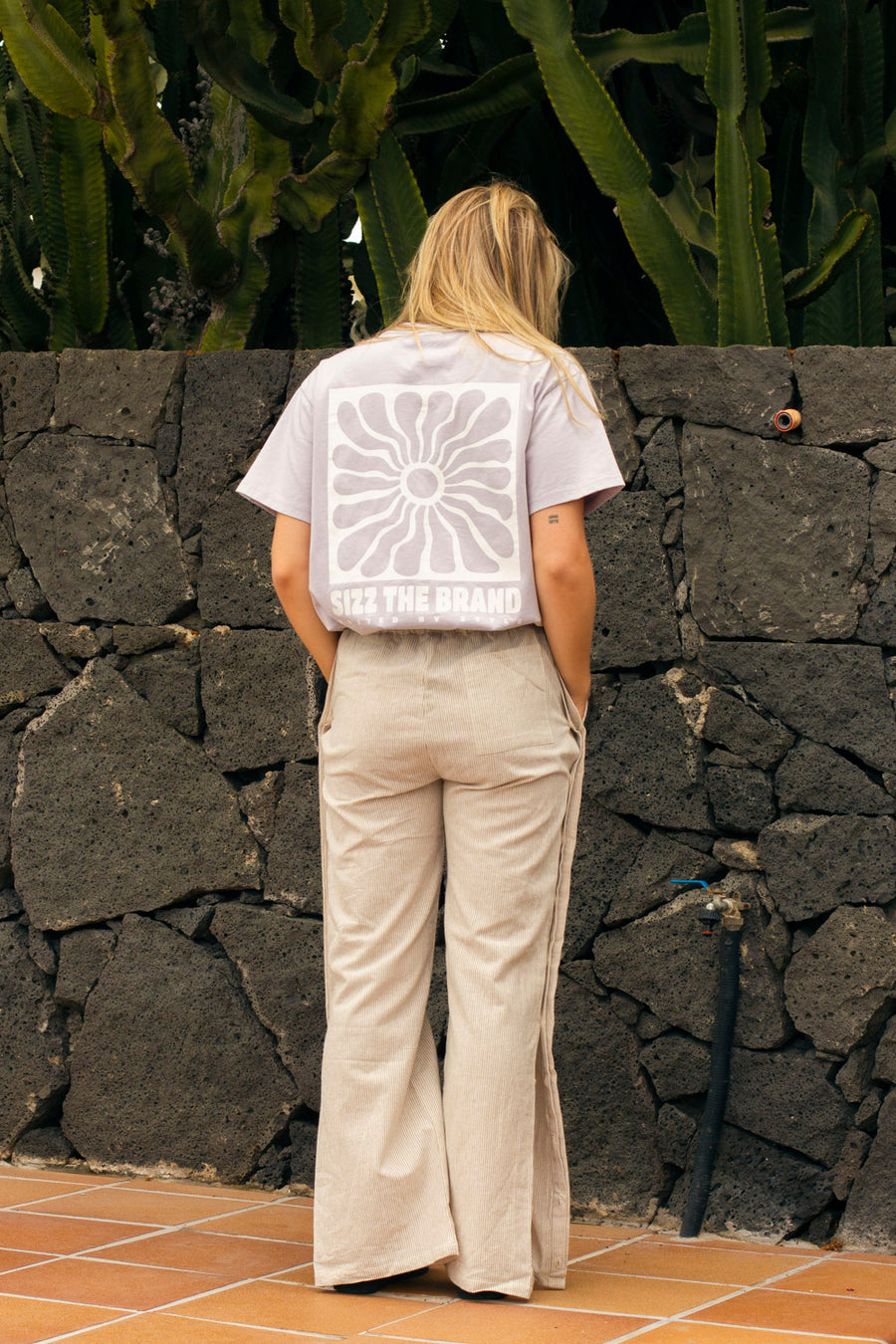 Sea Bloom T-shirt Lilac