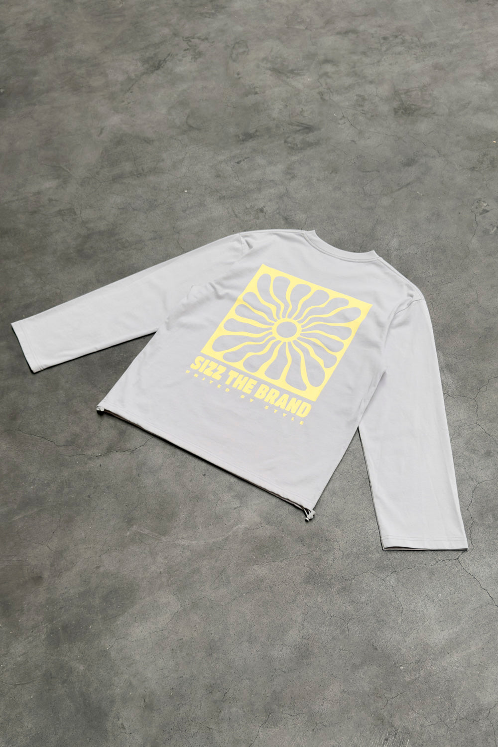 Sea Bloom Longsleeve Grey